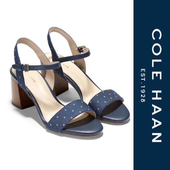 Cole Haan Josie Block Heel Sandals - Picture 1 of 12